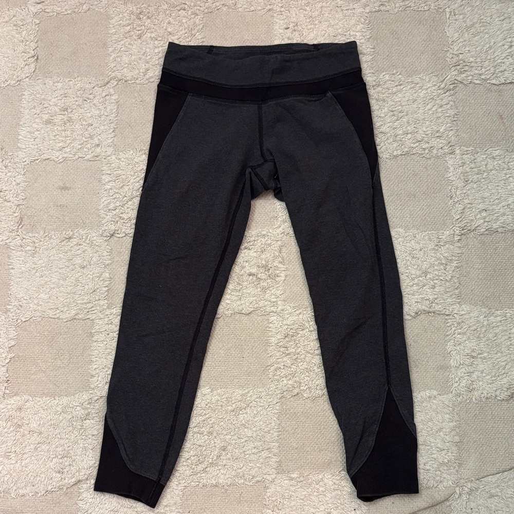 Lululemon Black and Grey Leggings